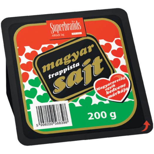 Magyar darabolt trappista sajt