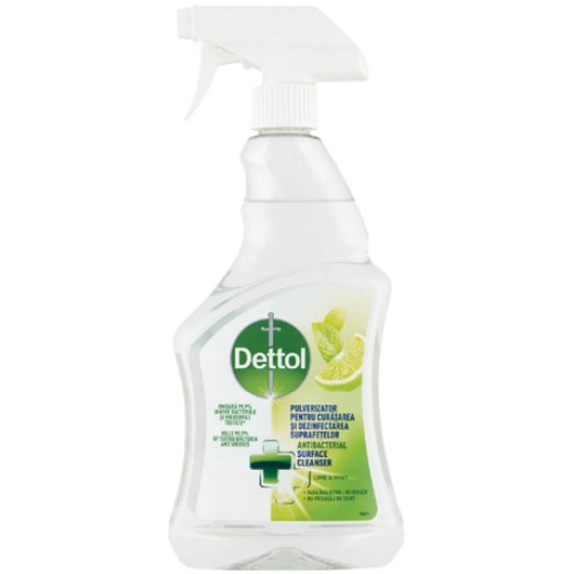 Dettol Lime & Menta antibakteriális felülettisztító spray