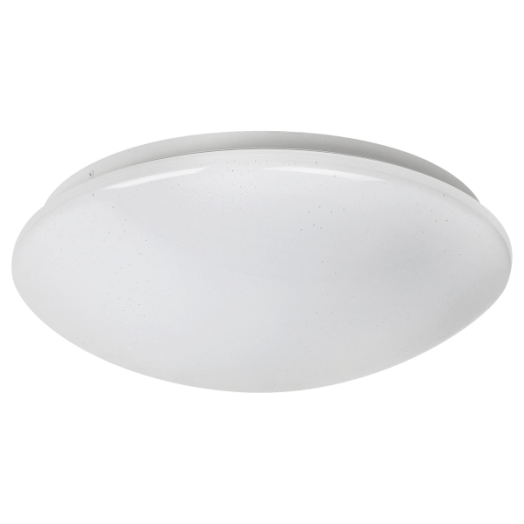 LUCAS LED MENNYEZETI LÁMPA 38CM 24W 1350LM 4000K CSILLAGEFFEKT IP20