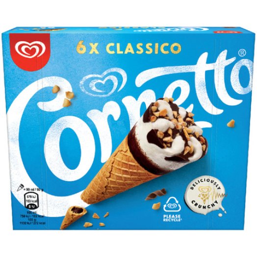 Cornetto fagylalt multipack