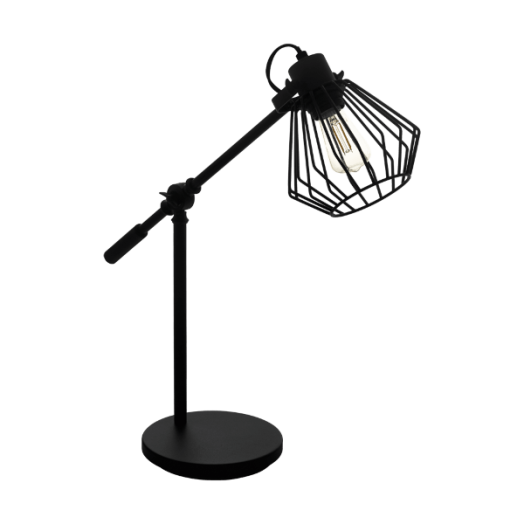 TABILLANO1 ASZTALI LÁMPA E27 1X40W FEKETE