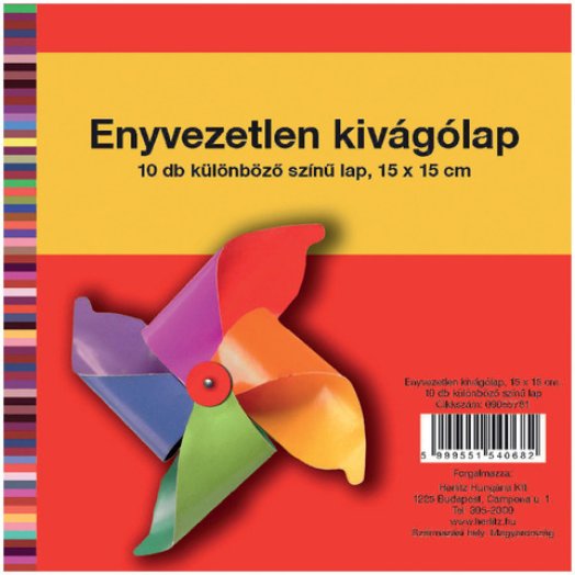 Herlitz enyvezetlen kivágólap