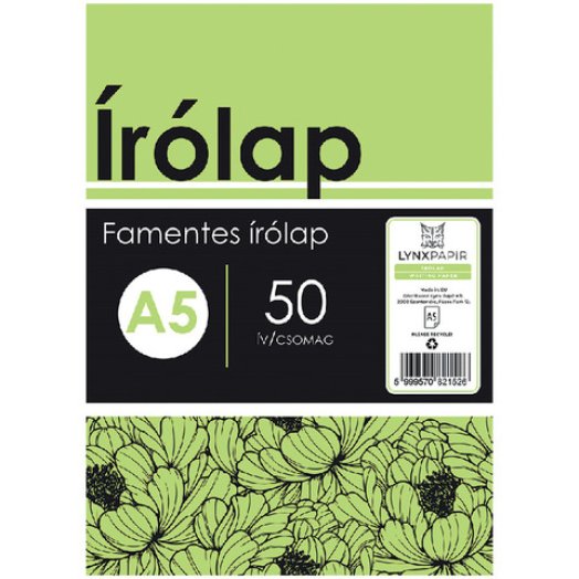 Famentes írólap