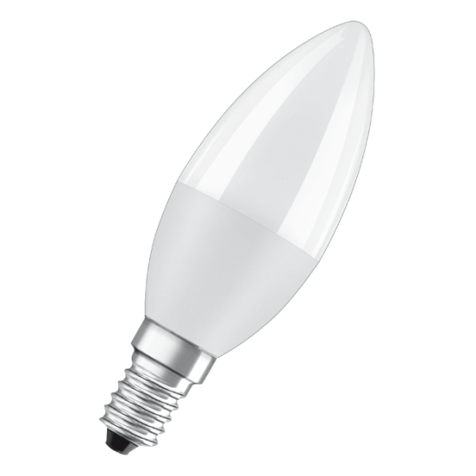 LED VALUE GYERTYA MŰANYAG MATT E14 7W