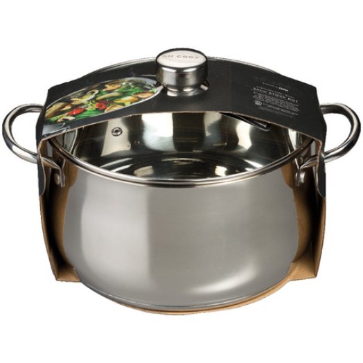 Go Cook rozsdamentes acél fazék