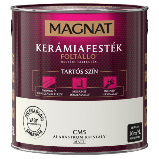MAGNAT CERAMIC 2,5L BELTÉRI FALFESTÉK ALABÁSTROM KRISTÁLY CM5
