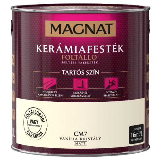 MAGNAT CERAMIC 2,5L BELTÉRI FALFESTÉK VANÍLIA KRISTÁLY CM7