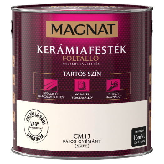 MAGNAT CERAMIC 2,5L BELTÉRI FALFESTÉK BÁJOS GYÉMÁNT CM13