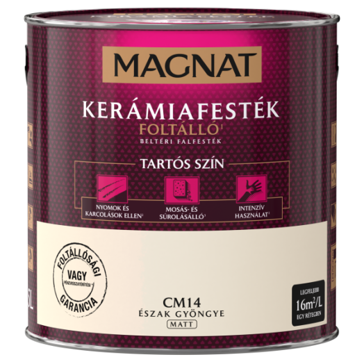 MAGNAT CERAMIC 2,5L BELTÉRI FALFESTÉK ÉSZAK GYÖNGYE CM14