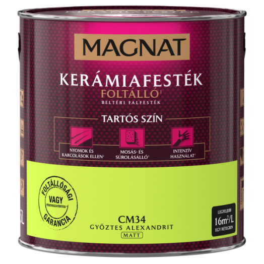 MAGNAT CERAMIC 2,5L BELTÉRI FALFESTÉK GYŐZTES ALEXANDRIT CM34