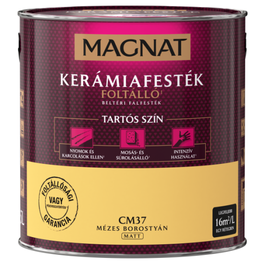 MAGNAT CERAMIC 2,5L BELTÉRI FALFESTÉK MÉZES BOROSTYÁN CM37