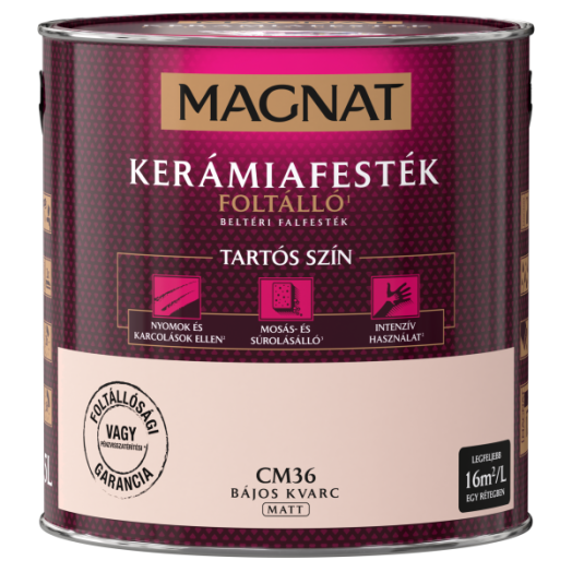 MAGNAT CERAMIC 2,5L BELTÉRI FALFESTÉK BÁJOS KVARC CM36