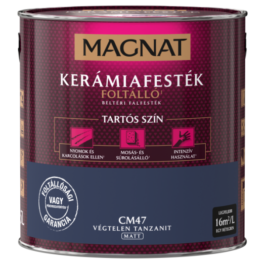 MAGNAT CERAMIC 2,5L BELTÉRI FALFESTÉK VÉGTELEN TANZANIT CM47