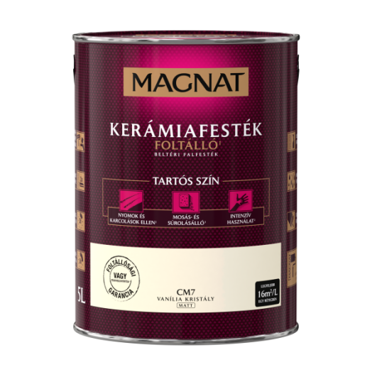 MAGNAT CERAMIC 5L BELTÉRI FALFESTÉK VANÍLIA KRISTÁLY CM7