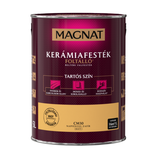 MAGNAT CERAMIC 5L BELTÉRI FALFESTÉK NAPFÉNYES ZAFÍR CM30