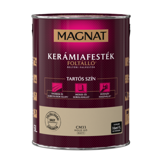 MAGNAT CERAMIC 5L BELTÉRI FALFESTÉK HOLD KŐ CM33
