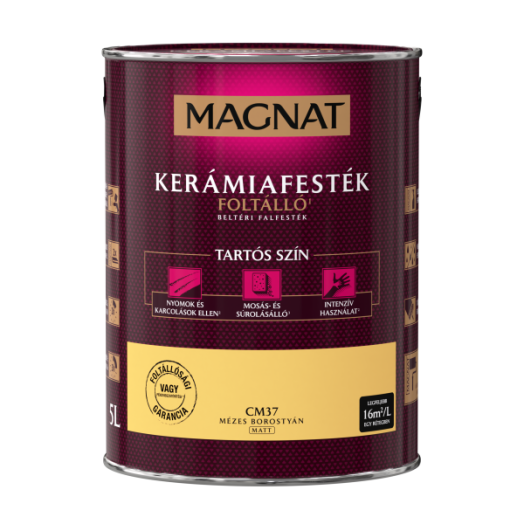 MAGNAT CERAMIC 5L BELTÉRI FALFESTÉK MÉZES BOROSTYÁN CM37