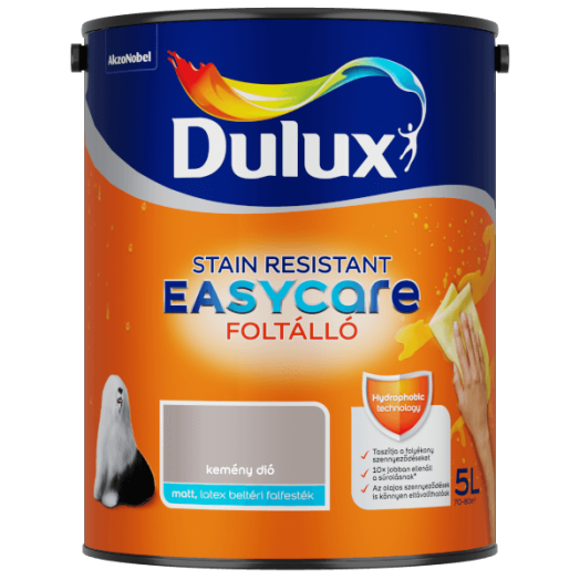 DULUX EASYCARE 5L KEMÉNY DIÓ        DISZPERZIÓS FALFESTÉK