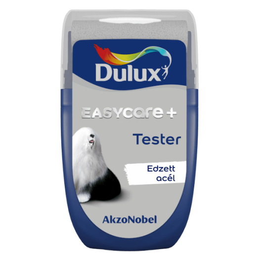 DULUX EC+ TESTER FOLTÁLLÓ+KOPÁSBIZTOS BELTÉRI FALFESTÉK 30ML EDZETT ACÉL