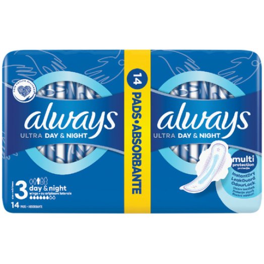 Always Ultra Day & Night egészségügyi betét