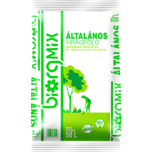 ÁLTALÁNOS VIRÁGFÖLD BIORG 50 L