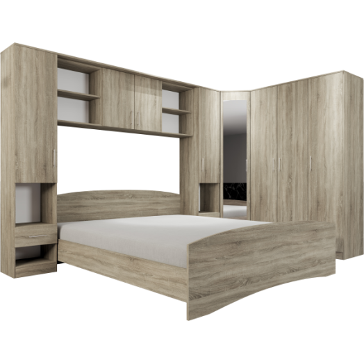 NEXIA HÁLÓSZOBA GARNITÚRA SONOMA TÖLGY