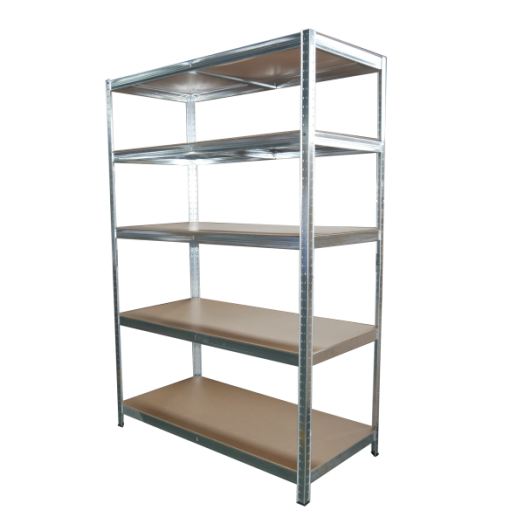 STANDARD DESIGN FÉMPOLC 5 FAPOLCCAL HORGANYZ. 180X120X60 CM TEHERBÍRÁS:275 KG/POLC, ÖSSZTEHERBÍRÁS: 1375 KG