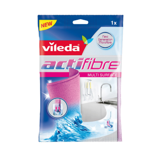 VILEDA ACTIFIBRE KENDŐ, MIKROSZÁLAS, SZUPER NEDVSZÍVÓ