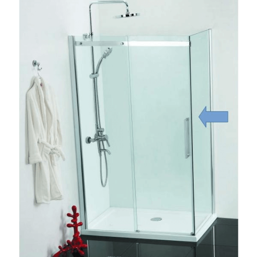 ELEGANCE ZUHANYFAL 90X195CM