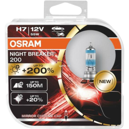 OSRAM NIGHT BREAKER LASER H7 FÉNYSZÓRÓ DUO BOX