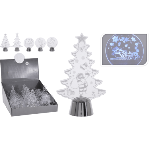 ASZTALI DEKOR LEDES, 5 FÉLE MODELL ELEMES