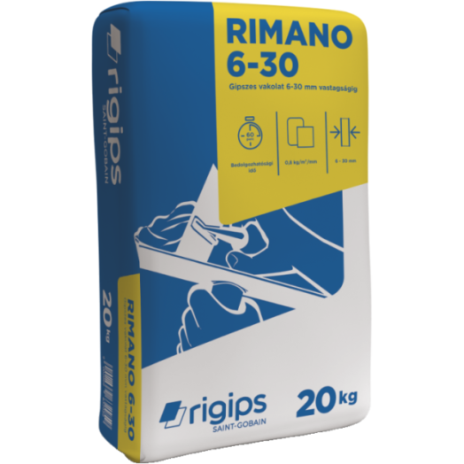 RIMANO GIPSZES VAKOLAT 6-30 20 KG/ZSÁK