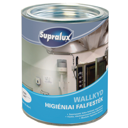 SUPRALUX WALLKYD FALFESTÉK 2,5 L FEHÉR, MATT, OLDÓSZERES