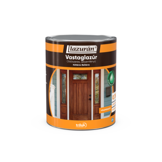 LAZURÁN VASTAGLAZÚR 0,75 L          TEAK,SELYEMF.,OLDÓSZ. (R:223329)