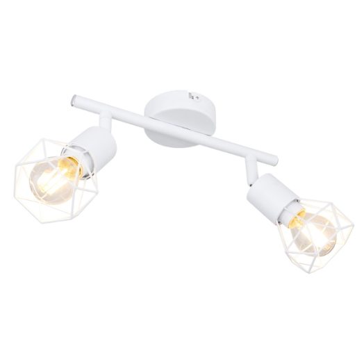 XARA SPOTLÁMPA EXKLUZÍV E14 2X40W FEHÉR
