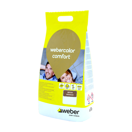 WEBERCOLOR COMFORT CEMENTES FUGA 5KG WENGUE BR319