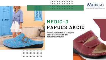 Legjobb karácsonyi ajándék! Medic-O papucsot karácsonyra!