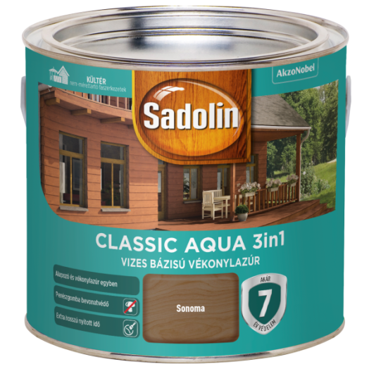 SADOLIN CLASSIC AQUA SONOMA TÖLGY 2,5 L