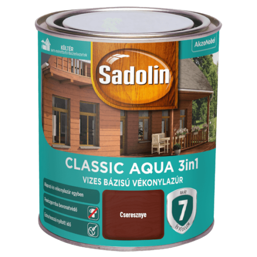 SADOLIN CLASSIC AQUA CSERESZNYE 0,75 L