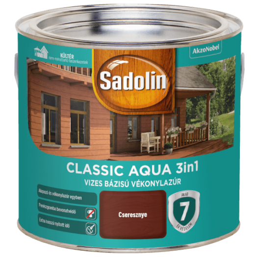 SADOLIN CLASSIC AQUA CSERESZNYE 2,5 L