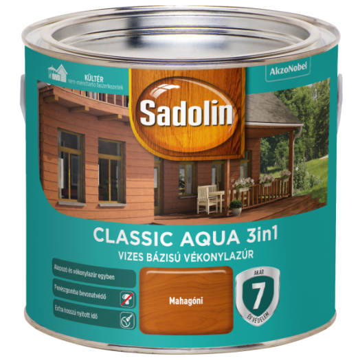 SADOLIN CLASSIC AQUA MAHAGÓNI 2,5 L