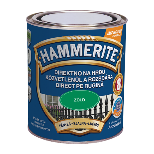 HAMMERITE MAX ZÖLD 750ML FÉNYES