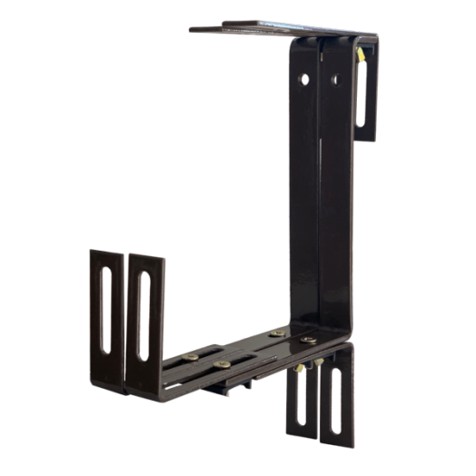 BALKONLÁDA TARTÓ VASALAT 17X24,5X4 CM BARNA SZÍN