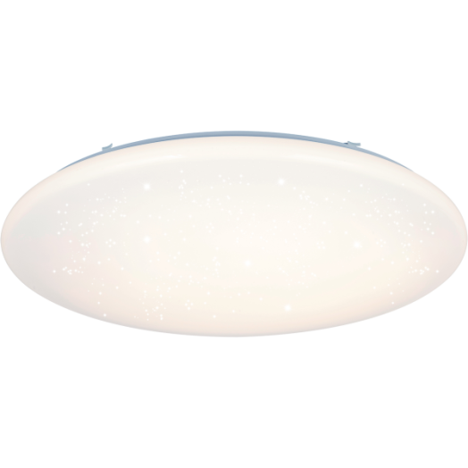 LED MENNYEZETI LÁMPA MAX.80W, D:76CM KRISTÁLY EFFEKT, 4700-9700LM, 3000-6500K