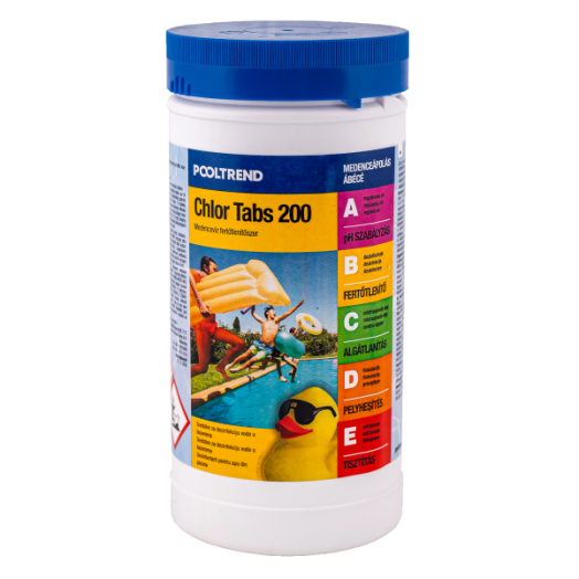 CHLOR TABS 200 1KG                  MEDENCEKÉMIA