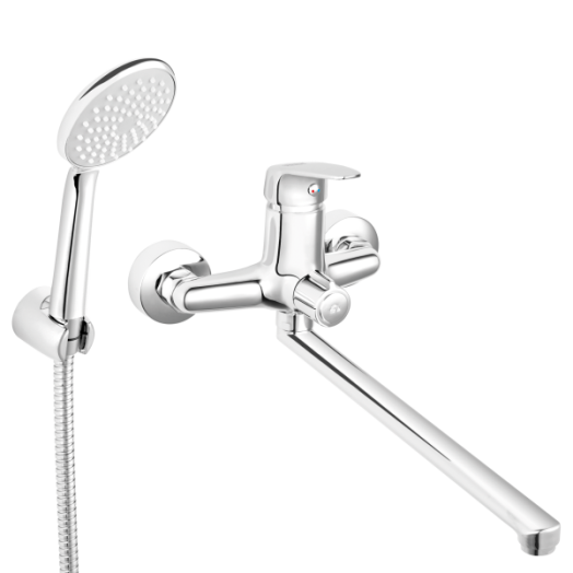 FERRO ABBA KMT CSAPTELEP FALI ZUHANYSZETTEL, HOSSZÚ KIFOLYÓ