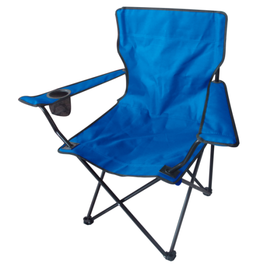 ÖSSZECSUKHATÓ HORGÁSZSZÉK FÉMVÁZAS, 52X52X85CM