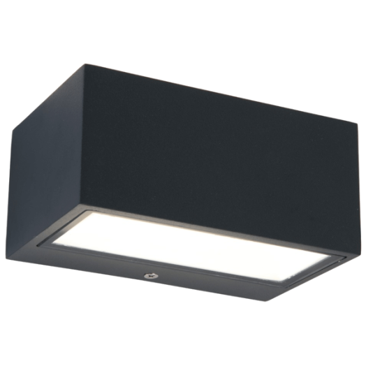 GENINI FALIKAR 10W 500LM 4000K IP54 SZÜRKE FEL/LE VILÁGÍTÓ 14,5X7X10CM