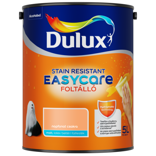 DULUX EASYCARE 5L NAPFONAT CSAKRA   DISZPERZIÓS FALFESTÉK