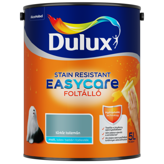 DULUX EASYCARE 5L TÜRKÍZ TALIZMÁN   DISZPERZIÓS FALFESTÉK